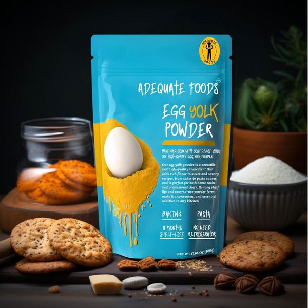 Adequate Foods Egg Yolk Powder 500GM