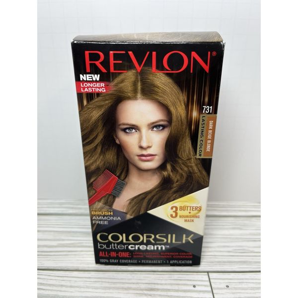 Revlon ColorSilk ButterCream #731 DARK BEIGE BLONDE Women's Hair Dye Hair Color