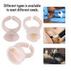 Ruiqas Tattoo Ink Ring Cup 100pcs, Silicone Eyebrow Nail Art Pigments Rings Holder Container Tool