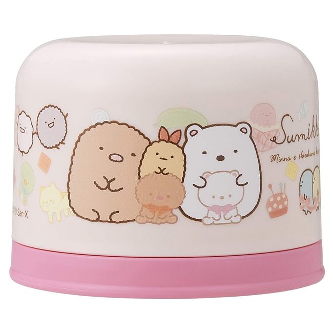 OSK BC-20 Plastic Bottle Cup Set, Sumikko Gurashi, Pink, Set of 2 (Inner Cup: 4.1 fl oz (130 ml), Outer Cup 4.1 fl oz (130 ml), Made in Japan