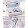 Four Candies Pencil and Pencil Case Set - Pink