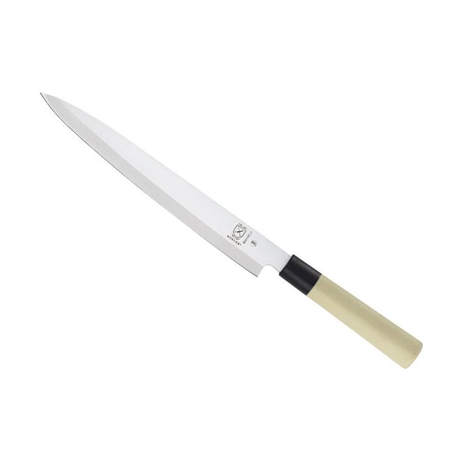 Mercer Culinary Asian Collection Left Handed Yanagi Sashimi Knife with NSF Handle, 10-Inch