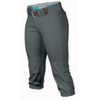 Easton PROWESS Fastpitch Game/Practice Softball Pant | Women's | Solid | Charcoal XL