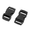 Sourcingmap Plastic Side Quick Release Clasp Buckles 10mm Width Webbing Strap 10pcs Black