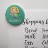 Brush Your Teeth Toothbrush Kawaii Chibi Kitchen Refrigerator Locker Button Magnet