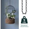 6PCS Hanging Chains with S Hooks 24.2IN Long Small Chains with Clips Metal Chain