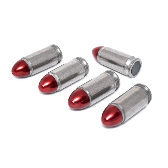 Steelworx 9mm Stainless Steel Snap Caps/Dry Fire Training Rounds