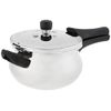 Prestige Deluxe Stainless Steel Mini Handi Pressure Cooker, 3.3-Liter