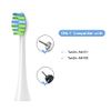 YMPBO 10PCS Replacement Heads Compatible with 7AM2M AM101/AM105 Electric Toothbrush +[30PCS Dental Floss Picks +1 Free Universal Stand Holder ] Soft Dupont Brush Bristles,White