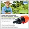 LMS DATA Universal Kitchen Tap Pipe Hose Connector Adapter Quick Fitting Connectors Mixer Garden Accessories