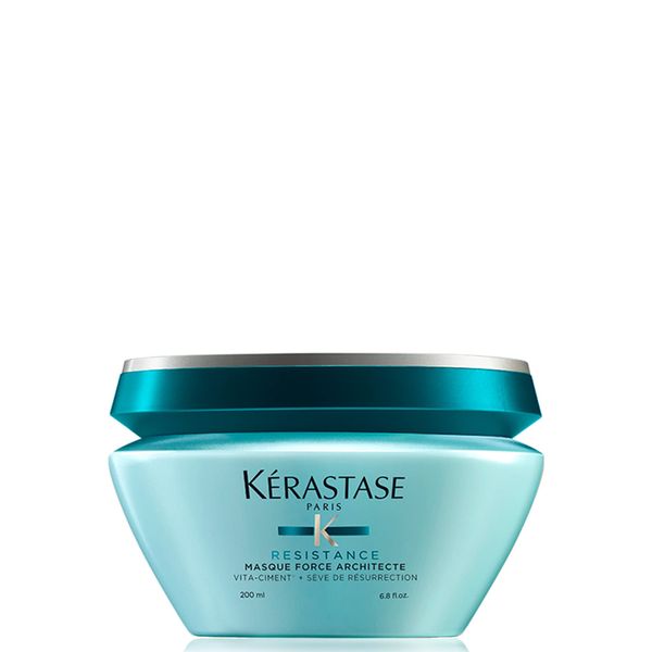 Kerastase Resistance Force Architecte Hair Mask | Reconstructing Hair Mask | Strengthens Hair and Prevents Breakage | With Ceramides and Pro-Keratine Complex | For Dry & Damaged Hair | 6.8 Fl Oz