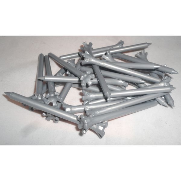 2 3/4" Eco RRT Silver 100 CT Quality Golf Tee