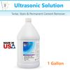 Dental Ultrasonic Solution Tartar, Stain & Permanent Cement Remover,  1 Gallon 