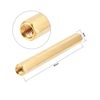 M4 x 60mm Female Threaded Brass Hex Standoff Pillar Spacer Nut 10pcs