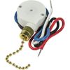 HQRP 3-Speed 4-Wire Ceiling Fan Pull Chain Light Switch 4 Pre-Installed Wires