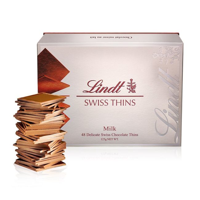 Lindt Milk Extra Thin 4.4 oz (125 g) (Approximately 46 Sheets)