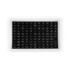 Official Ultra Bright Lightz 1100 Switch Box Controller Replacement Legend Sticker Set | Emergency Vehicle Warning Strobe Lights