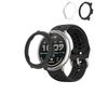 2pack,Screen Protector Case for Amazfit Active 2 - Integrated Design for Ultimate Smartwatch Protection,Black,Transparent