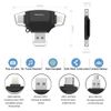BoxWave Smart Gadget Compatible with Meta Quest 3S - AllReader SD Card Reader, microSD Card Reader SD Compact USB - Jet Black