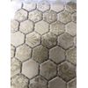 12 Sheets DEFINITIVE WARM STONE 1.5 IN. HEXAGON CERAMIC MOSAIC Tiles