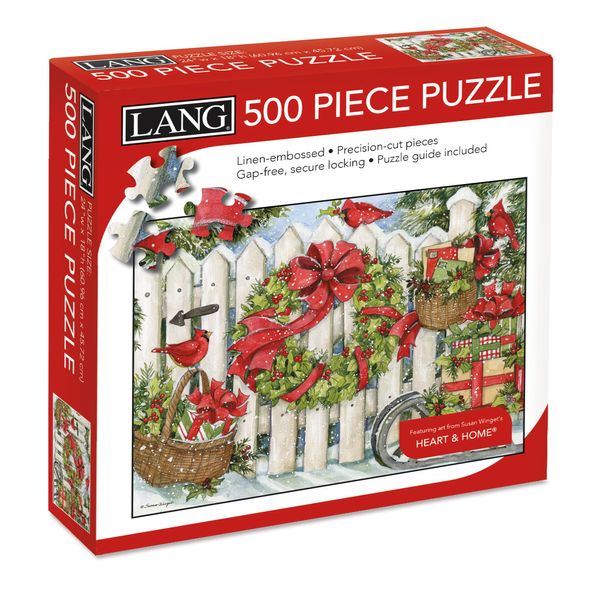 LANG Christmas Fence Puzzles - 500 Pc (5039194)