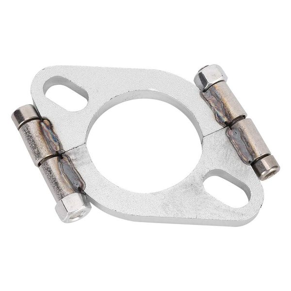 for Replacement Exhaust Flange, 2inch Flat Oval Split Repair Exhaust Flange Replacement Accessory