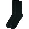 Camano Socken 2er-Pack mit Softbund Baumwolle schwarz Größe 47-49
