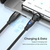 BITHAI PD 100W USB C 3.3FT 360° Data Transfer Magnetic Fast Charging Cable for Type C Phones