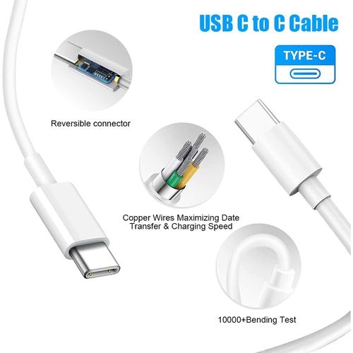 Compatible with MacBook Pro Charger& MacBook Air Charger, for MacBook Pro & MacBook Air 16 15 14 13 inch,M1 M2 M3 M4,MacBook 12(2015-2017),Other C Interface Devices (100W)