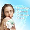 GoWorth Bath Shower Loofah Sponge Pouf Body Scrubber Exfoliator (Set of 4)