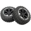 Kyosho EZTH002GY Tire & Foil Set (Gray/Sand Master)