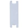 Metal Consumer Unit Blanks, White, Steel, Universal Fit, Single Module (10)
