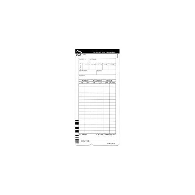 Icon CT-900 Time Cards Pack of 200