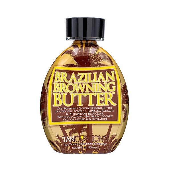 Millennium Tanning Ed Hardy Brazilian Browning Butter Dark Tan Intense Skin Moisturizing 400ml, 1 Pack