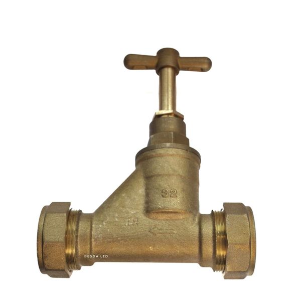 32mm MDPE DZR Stopcock