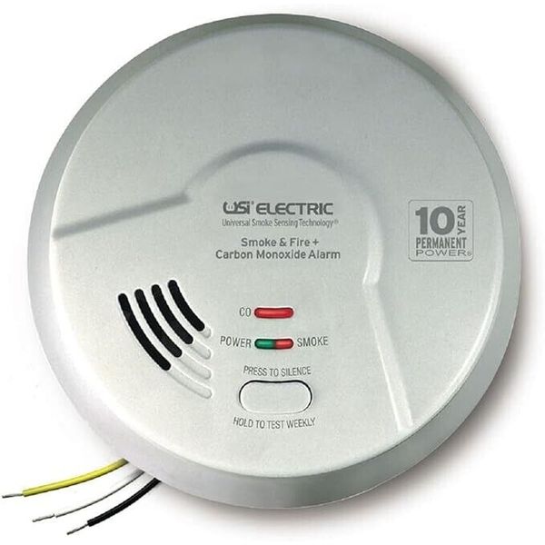 Universal Security Instruments MIC1509S 3-in-1 Carbon Monoxide Detector