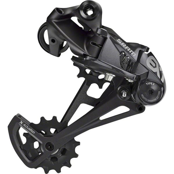 SRAM Rear Derailleur Ex1 1X8 Speed Long Cage Black (Max 48T): Black 8Spd Long