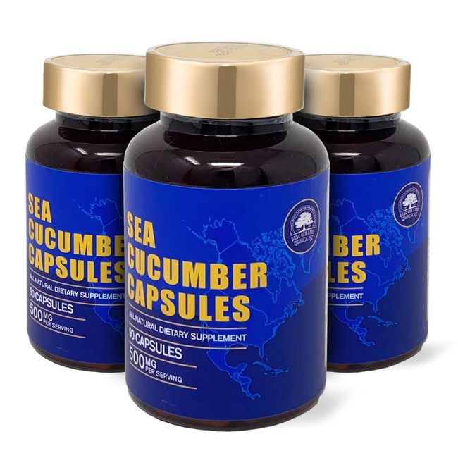 DOL Wild Caught Sea Cucumber Capsules Sea Cucumber Extract Supplement