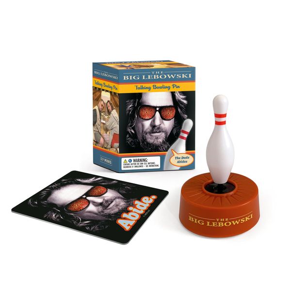 The Big Lebowski Talking Bowling Pin: The Dude Abides