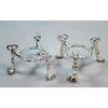 2 Shiny Metal Display Stands (Tripact)