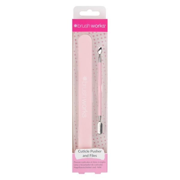 Brushworks Cuticle Pusher and Files