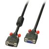 LINDY 36394 VGA Kabel M/F, schwarz 3m