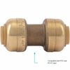 SharkBite U006LFA 3/8-Inch PEX Push-Fit Coupling