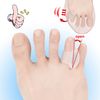 Gel Toe Separators, Pinky Toe Protector Spreader Small Silicone Toe Spacers, Cushions for Curled Overlapping Separate Toe Correct(Translucency Colour)