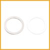 Partuto 5 Pcs Car Engine Start Stop Decoration Ring Rhinestone Trim Blue Replacement