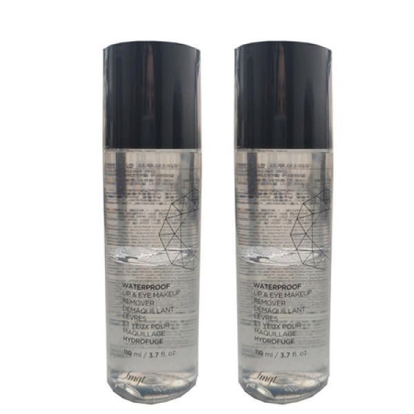 THE FACE SHOP Waterproof Lip &amp; Eye Makeup Remover 110ml x 2_MC