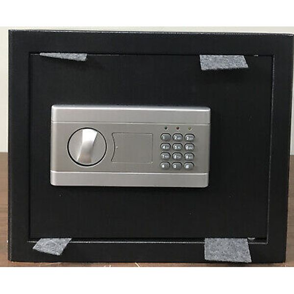 Fireproof Safe Box 1.25 Cub with Fireproof Bag, Combination Lock with Keypad