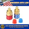 Car A/C  Quick Coupler Adapter Automotive High Low Pressure Adapter -2 PCS