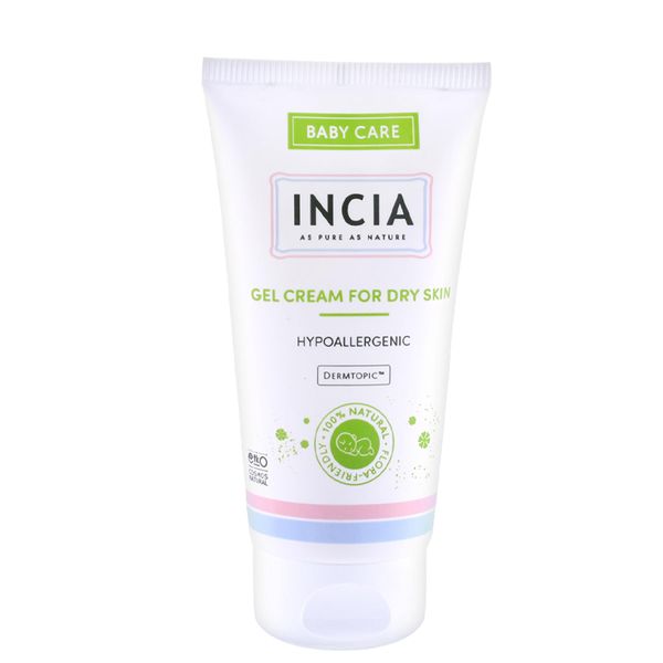 INCIA 100% Natural Gel Cream For Dry Skin,60ML