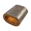 Copper Ferrules 2MM X10 (Oval Crimping Sleeves for Stainless Wire Rope)